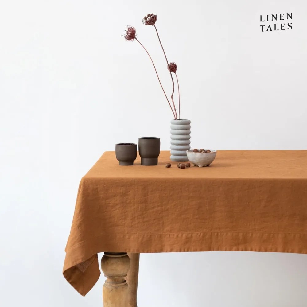 Față de masă din in 140x140 cm – Linen Tales