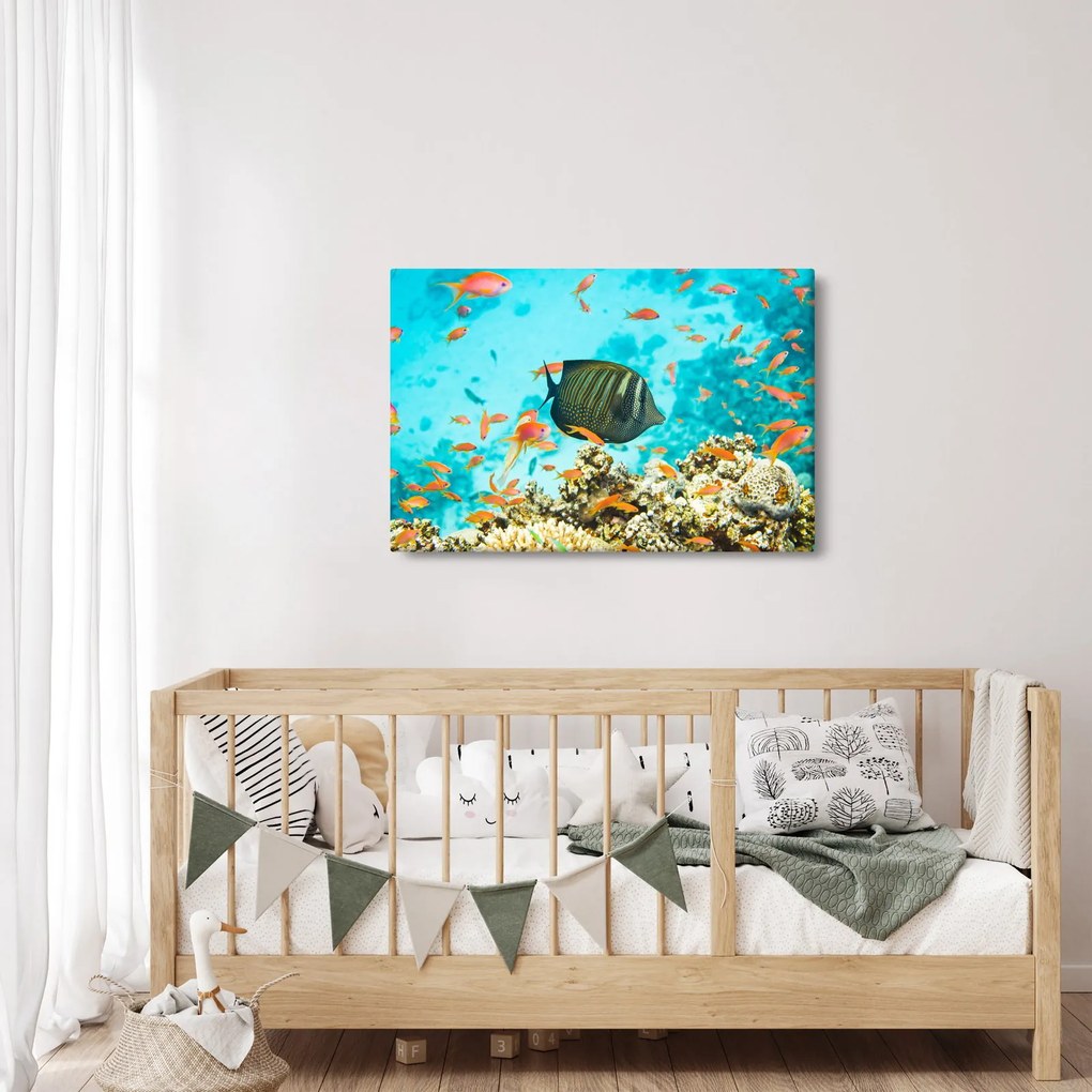 Tablou lumii submarine (90x60 cm)