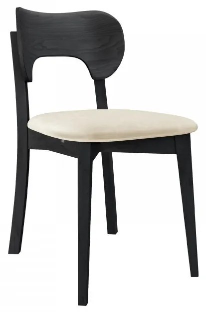 Scaun sufragerie KD 64 (Negru + crem) . 1103466