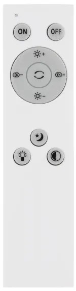 Plafonieră LED dimabilă Globo 48419-18 ALEY LED/18W/230V + telecomandă