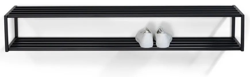 Pantofar negru suspendat din metal 118x20,5x30,5 cm School – Spinder Design