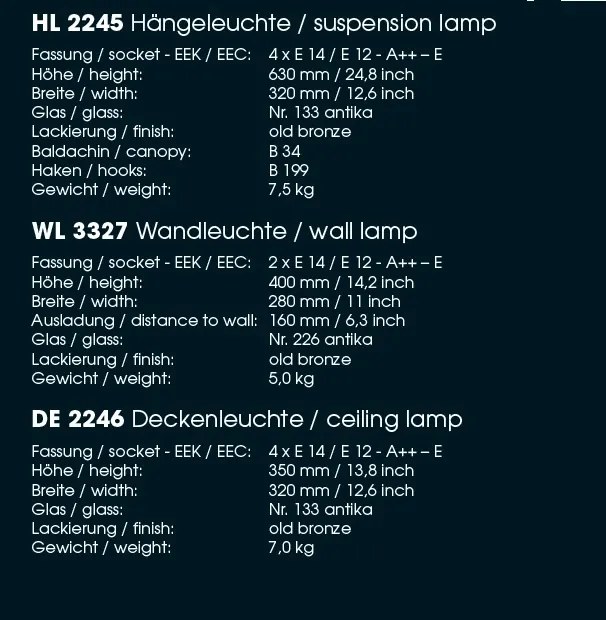 Lustra impresionanta din fier forjat HL 2245