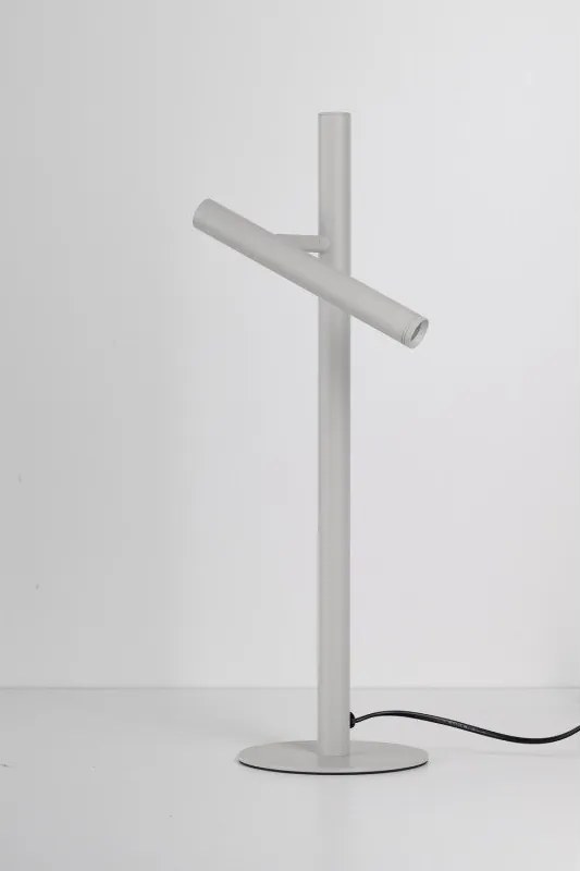 Lampa LED de masa stil minimalist TROST alba DIMM SWITCH
