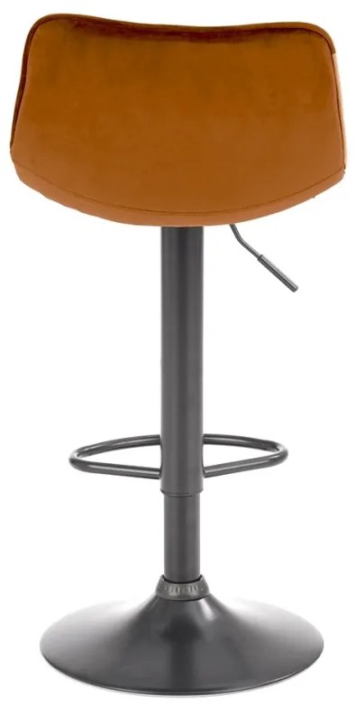 Scaun de bar H95 velvet cinnamon