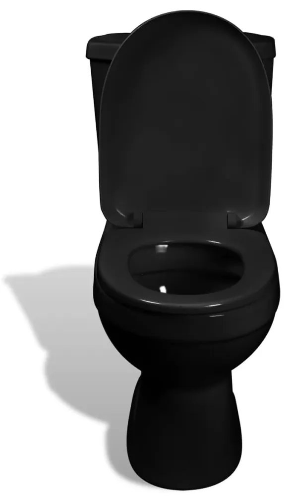 Vas WC cu rezervor, negru
