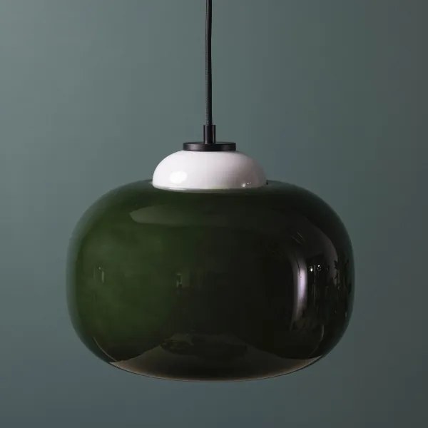 Brilliant - Pendul pe cablu BLOP, 1xE27/60W/230V, verde