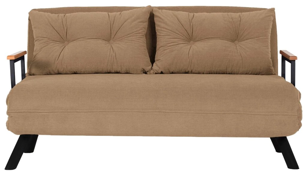Canapea futon Sandy (maro deschis). 1101767