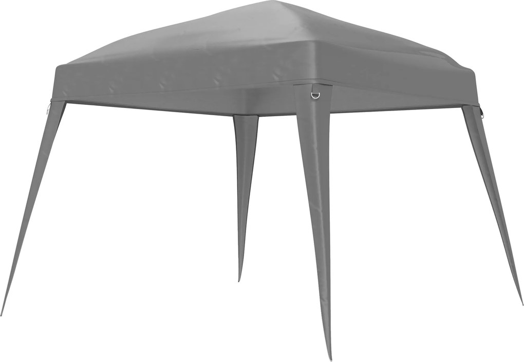 Outsunny Acoperiș de schimb pentru pavilion, husă de schimb pentru 3 x 3 m pavilion de grădină, înlocuitor pentru acoperiș de cort de grădină, UPF50+, material Oxford, gri deschis | Aosom Romania