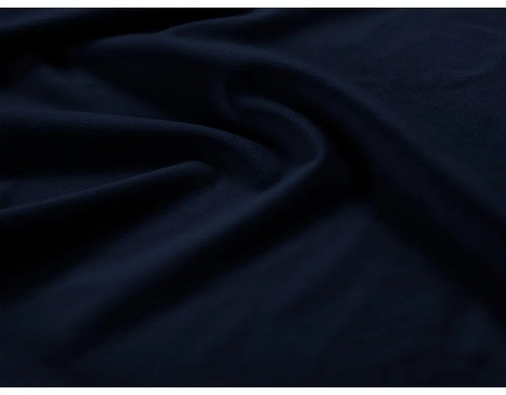 Colțar modular albastru cu tapițerie din catifea Lupine – Micadoni