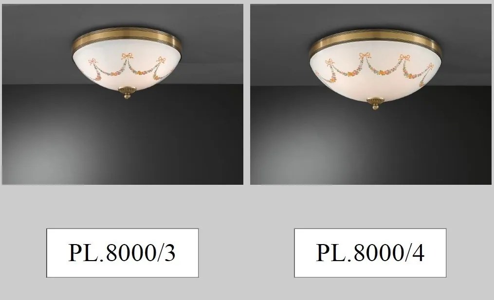 Plafoniera clasica design italian 8000, diametru 40cm