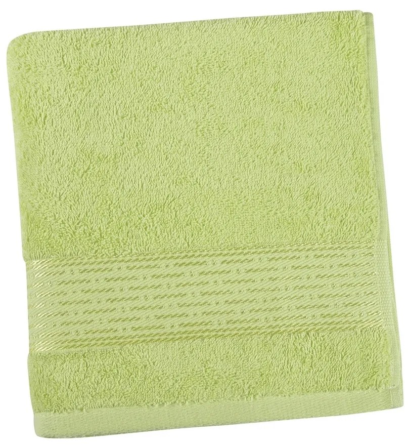 Prosop Kamilka dungă verde deschis, 50 x 100 cm