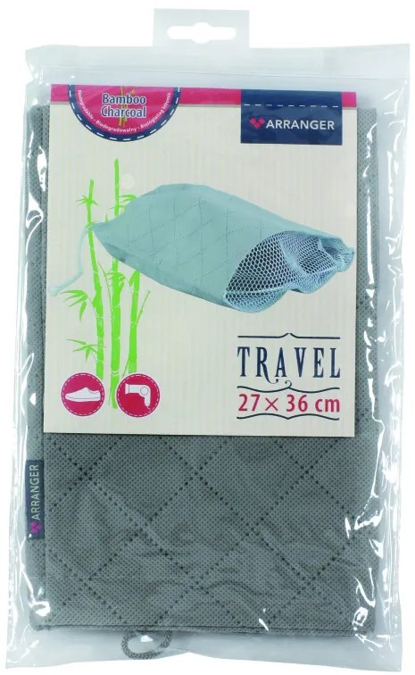 Husa protectie haine 27x36cm, gri, Travel