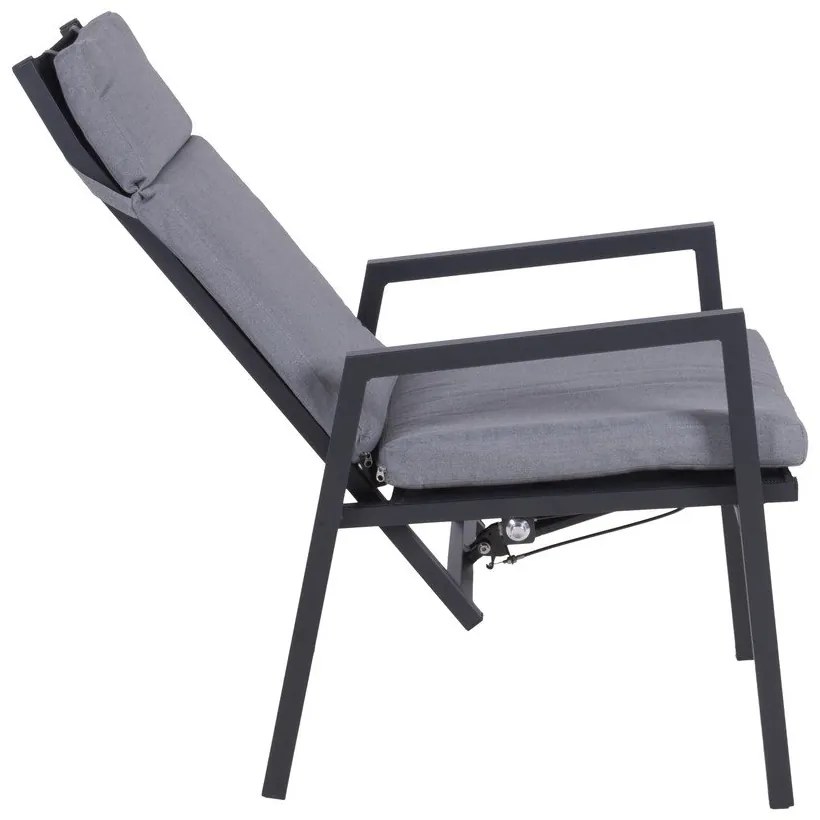 Scaun de grădină gri din metal Sintra – Garden Pleasure