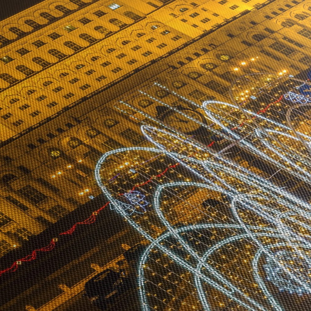 Tablou - Palatul Parlamentului, București, România (120x50 cm)