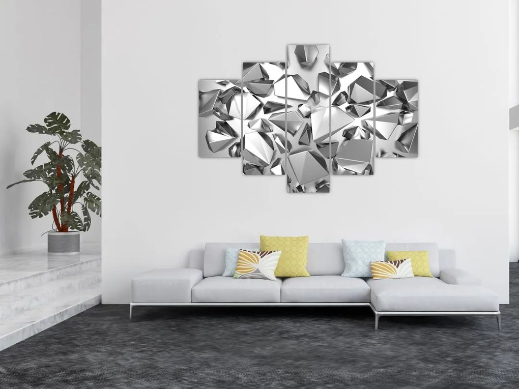 Tablou cu abstracție 3D (150x105 cm)