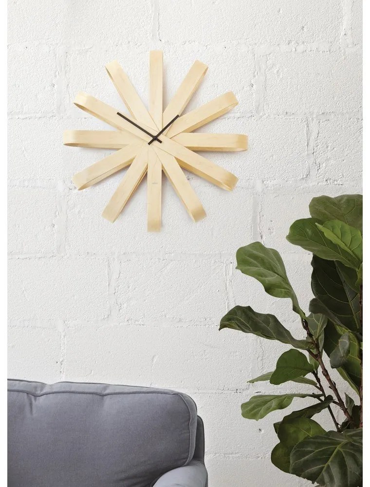Ceas de perete ø 51 cm Ribbonwood – Umbra