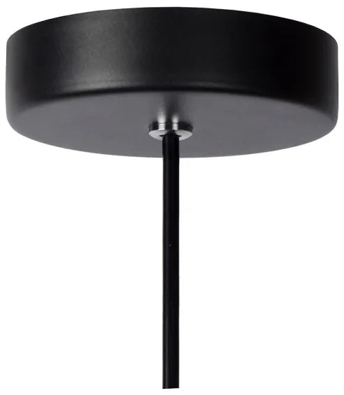 Lustră pe cablu MASSON 1xE27/40W/230V galbenă Lucide 74309/01/34