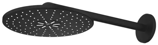 Palarie si brat de dus Grohe Rainshower SmartActive 310 negru mat 2 functii