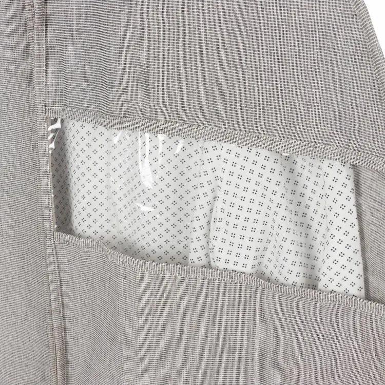 Geanta depozitare haine 60 x 135 cm, gri