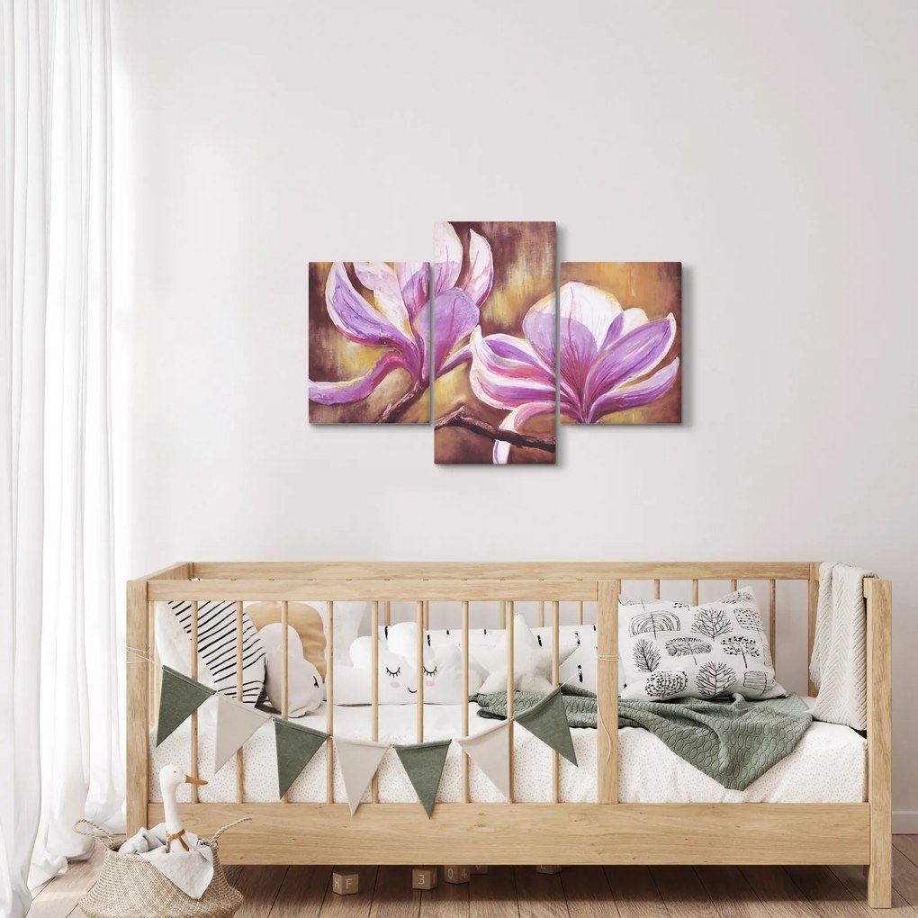 Tablou - Flori de magnolie (90x60 cm)
