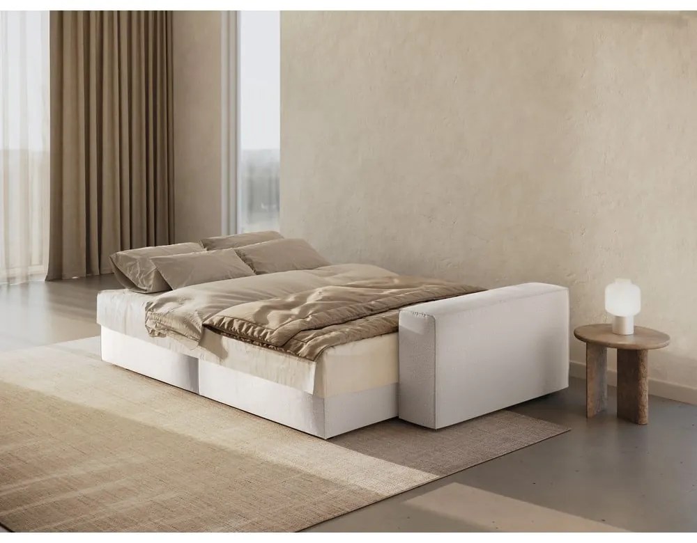 Canapea bej extensibilă 247 cm Jodie – Micadoni Home