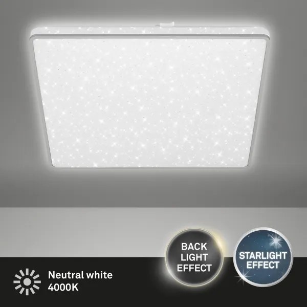 Plafonieră LED LINO LED/24W/230V crom mat Briloner 3749-414