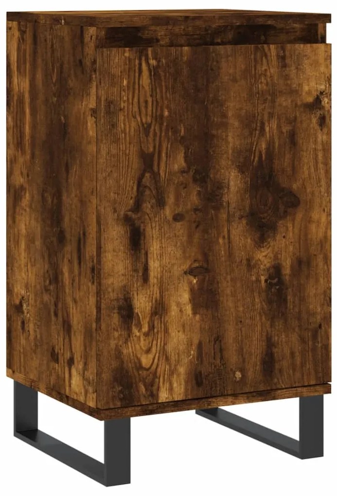 831078 vidaXL Dulap, stejar afumat, 40x35x70 cm, lemn prelucrat