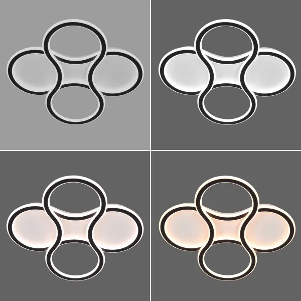 Brilagi - Plafonieră LED dimabilă ORELLI LED/53W/230V 3000-6000K + telecomandă