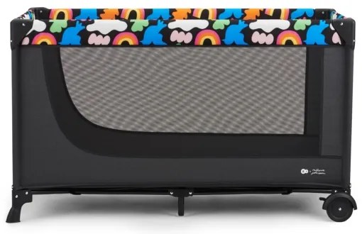 Pătuț de voiaj KINDERKRAFT JOY 2 Happy shapes