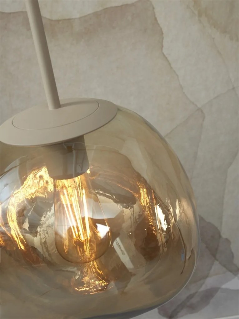 Lustra/Pendul modern design decorativ Helsinki boulder amber