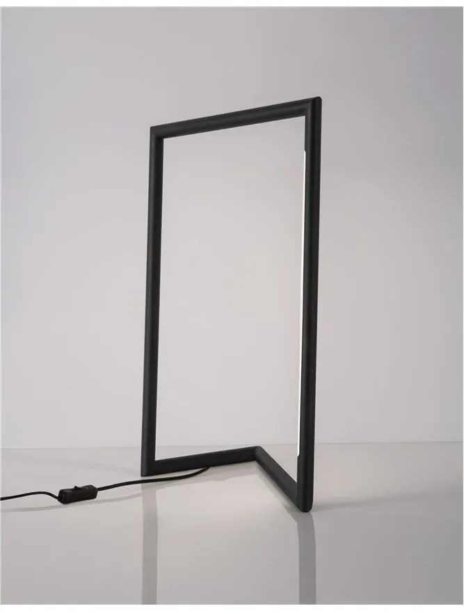 Veioza LED, lampa de masa design modern ENSIO negru NVL-9077010