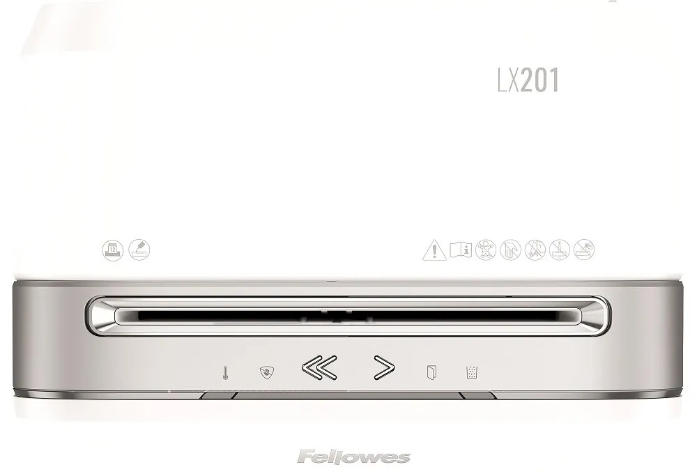 Tocător Fellowes LX 201, negru