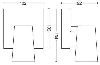 Spot Philips 50571/48/PN MYLIVING PAISLEY 1xGU10/5,5W/230V
