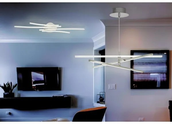 Rabalux 2480 - LED Lustra MEREDITH LED/18W/230V