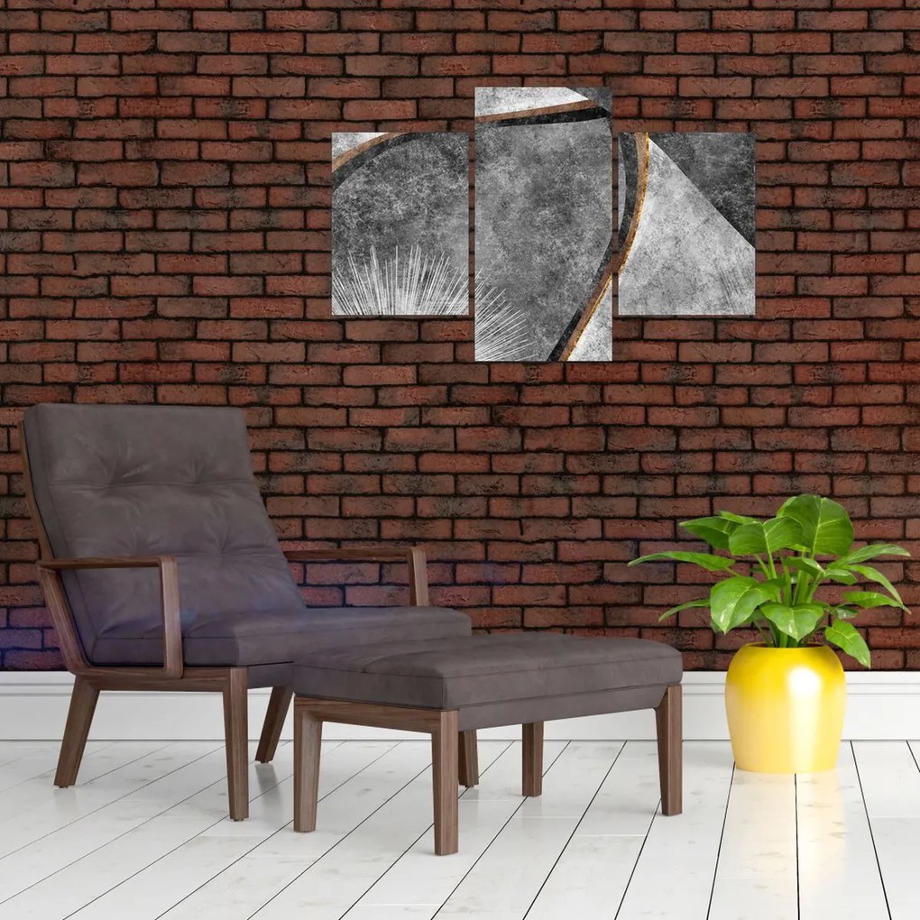 Tablou - Abstract beton (90x60 cm)