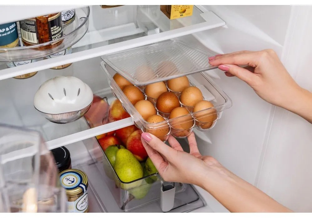 Organizator de frigider pentru ouă din plastic 23x17,5 cm – Casa De Engel