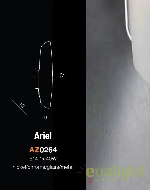 Aplica de perete moderna Ariel