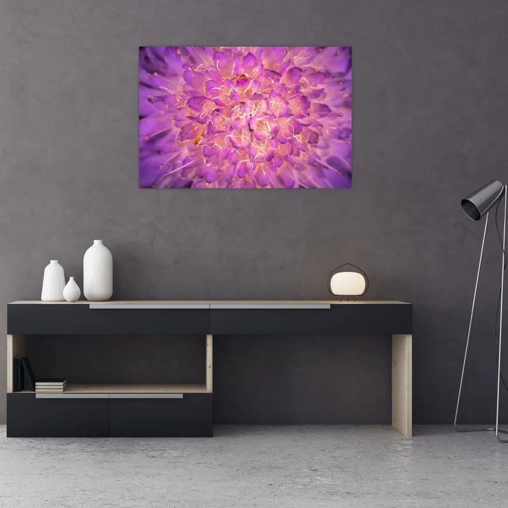 Tablou detailat cu floare (90x60 cm)