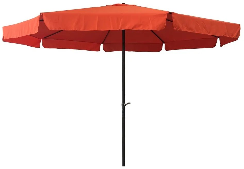 Umbrelă de soare STANDART 3m teracotă cu mâner