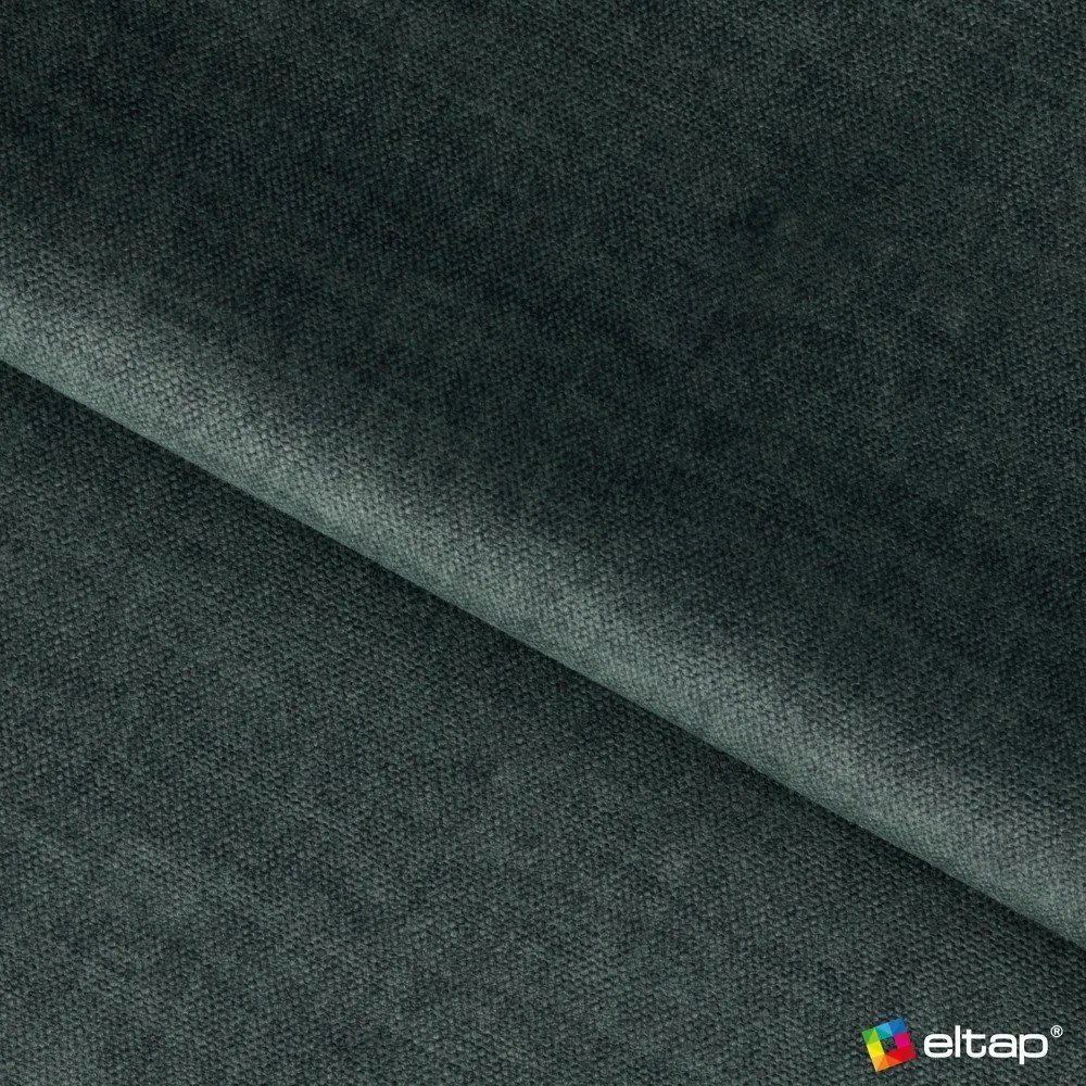 Colțar verde prăfuit extensibil/cu spațiu de depozitare cu tapițerie din catifea (cu colț pe partea dreaptă/cu șezlong) Gomsi – ELTAP