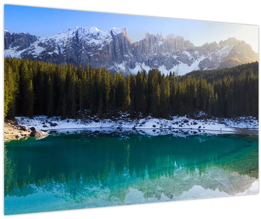 Tablou - Lacul Karersee (90x60 cm)