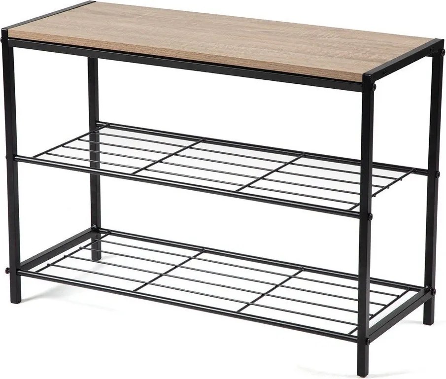 Pantofar negru din oțel 63x44x30 cm Asten – Bonami Essentials