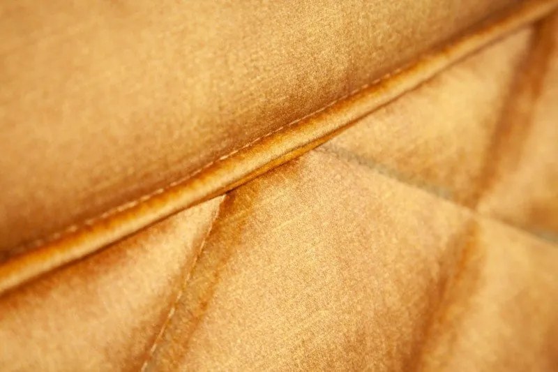 Fotoliu design retro Mustang Lounger, galben mustar