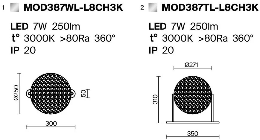 Veioza, Lampa de masa LED, Mangata