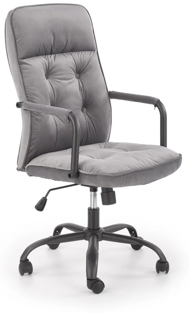 Scaun de birou tapitat Colin catifea – L54 x A57 x 110h cm