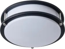BRILAGI - Plafonieră ELARO, 2xE27/40W/230V, Ø 26 cm, neagră