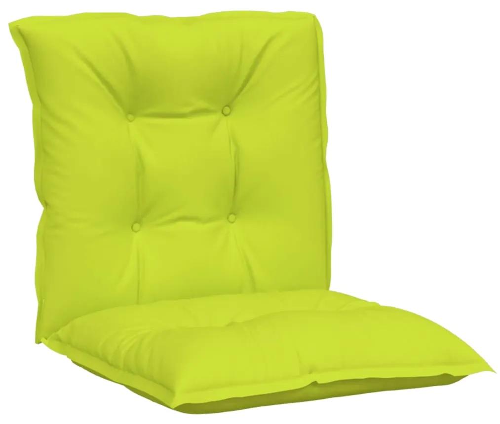 Perne pentru scaun de gradina, 6 buc., verde crud, 100x50x7 cm 6, verde aprins, 100 x 50 x 7 cm