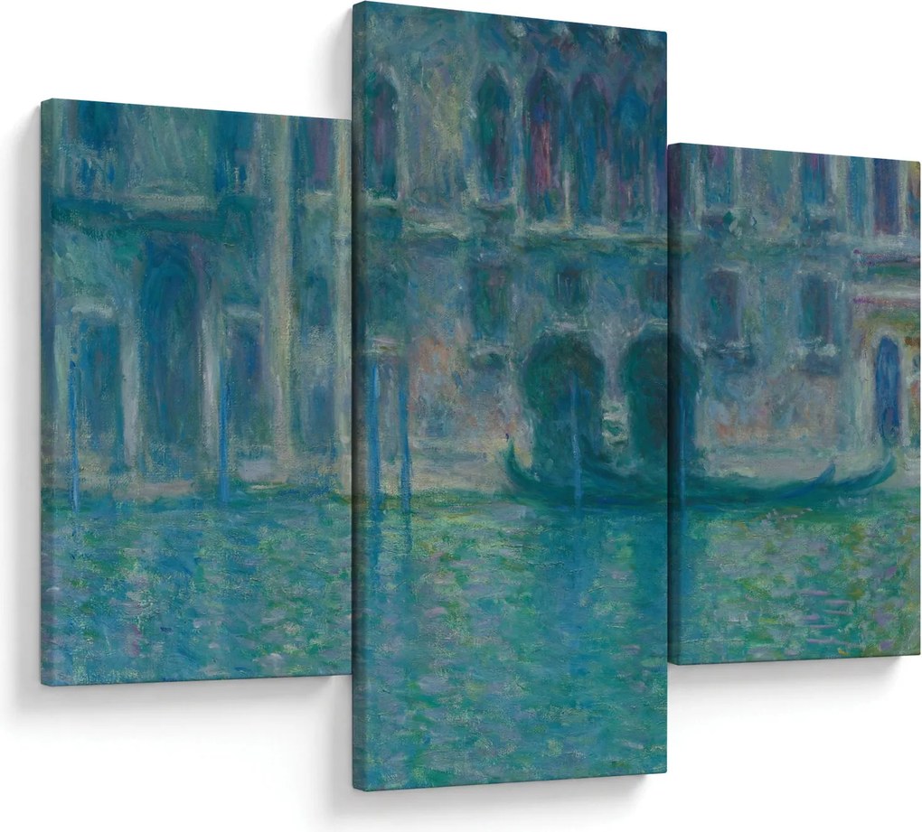 Tablou - Claude Monet, Palazzo da Mula, Venice, reproducere (90x60 cm)