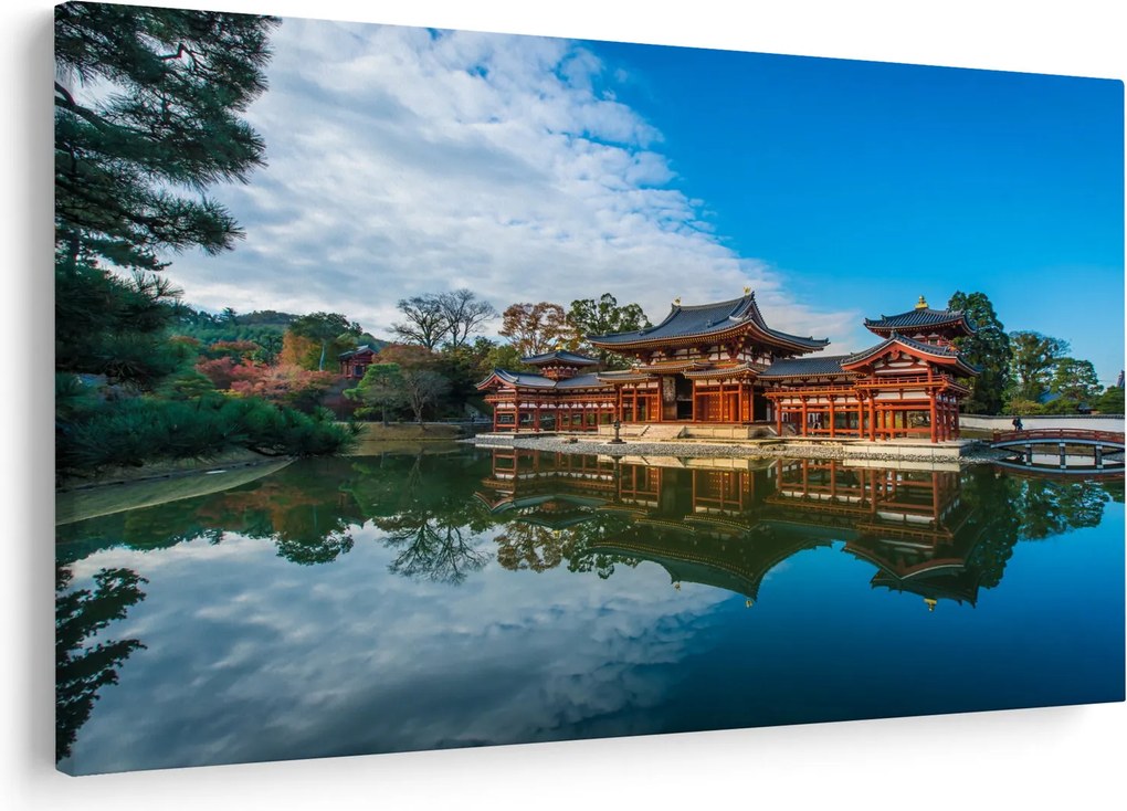 Tablou - Templul Byodo-in, Japonia (90x60 cm)