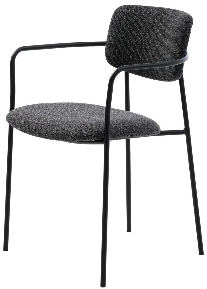 Scaun de dining gri închis Zama – Unique Furniture